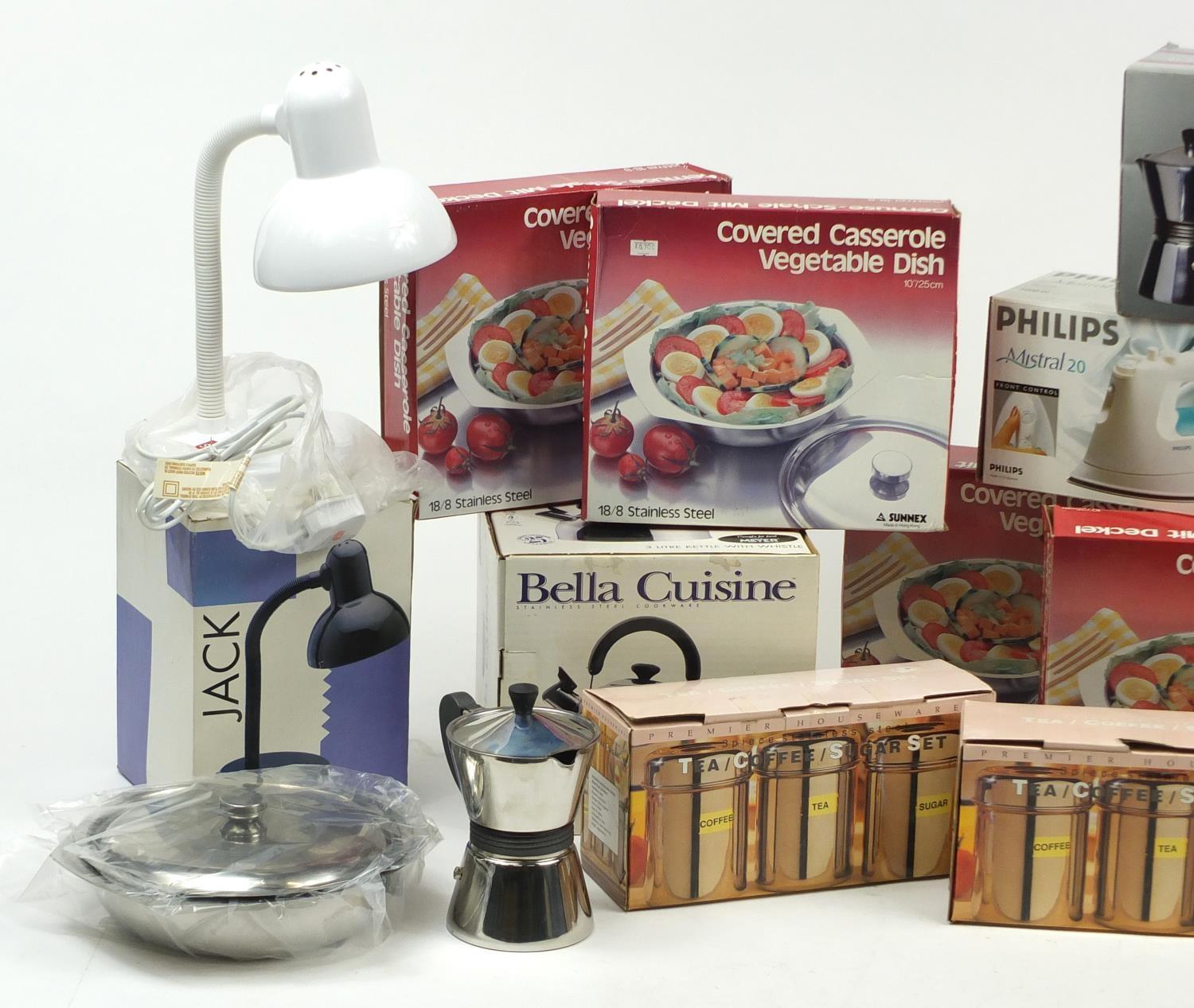 As new kitchenalia and electricals including seven boxed sets of tea, coffee and sugar storage - Image 2 of 4