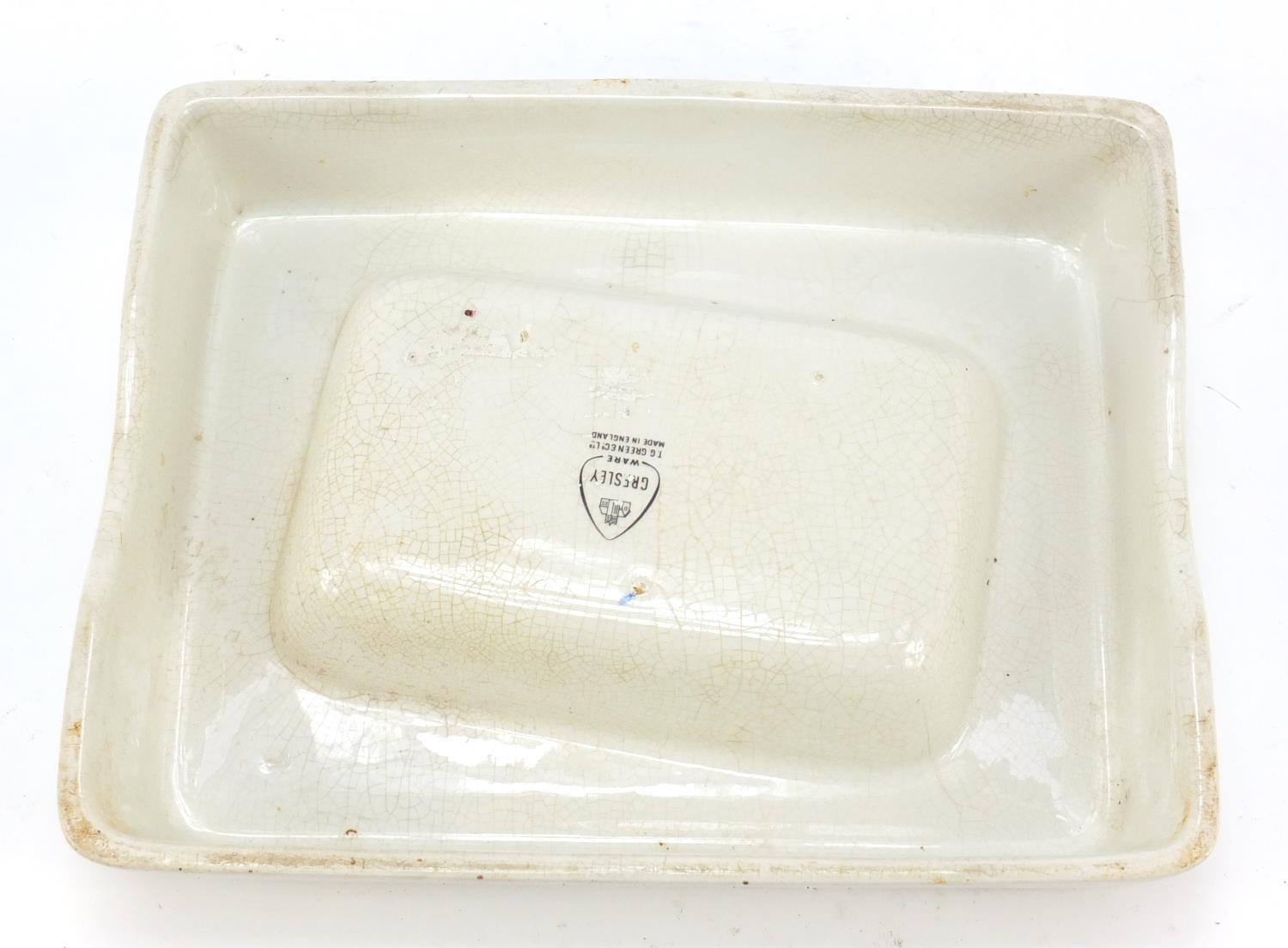 Gresley ware Carling Black Label advertising dish by TG Green, 22.5cm wide : For Further Condition - Image 7 of 8