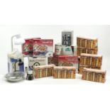 As new kitchenalia and electricals including seven boxed sets of tea, coffee and sugar storage