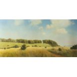 Michael Morris - Summer sunshine, Stanmer, oil on canvas, Stacy Marks labels and inscription