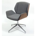 Boss design low back Kruze lounge chair, 84cm high, retail price ?1489.00 : For Further Condition