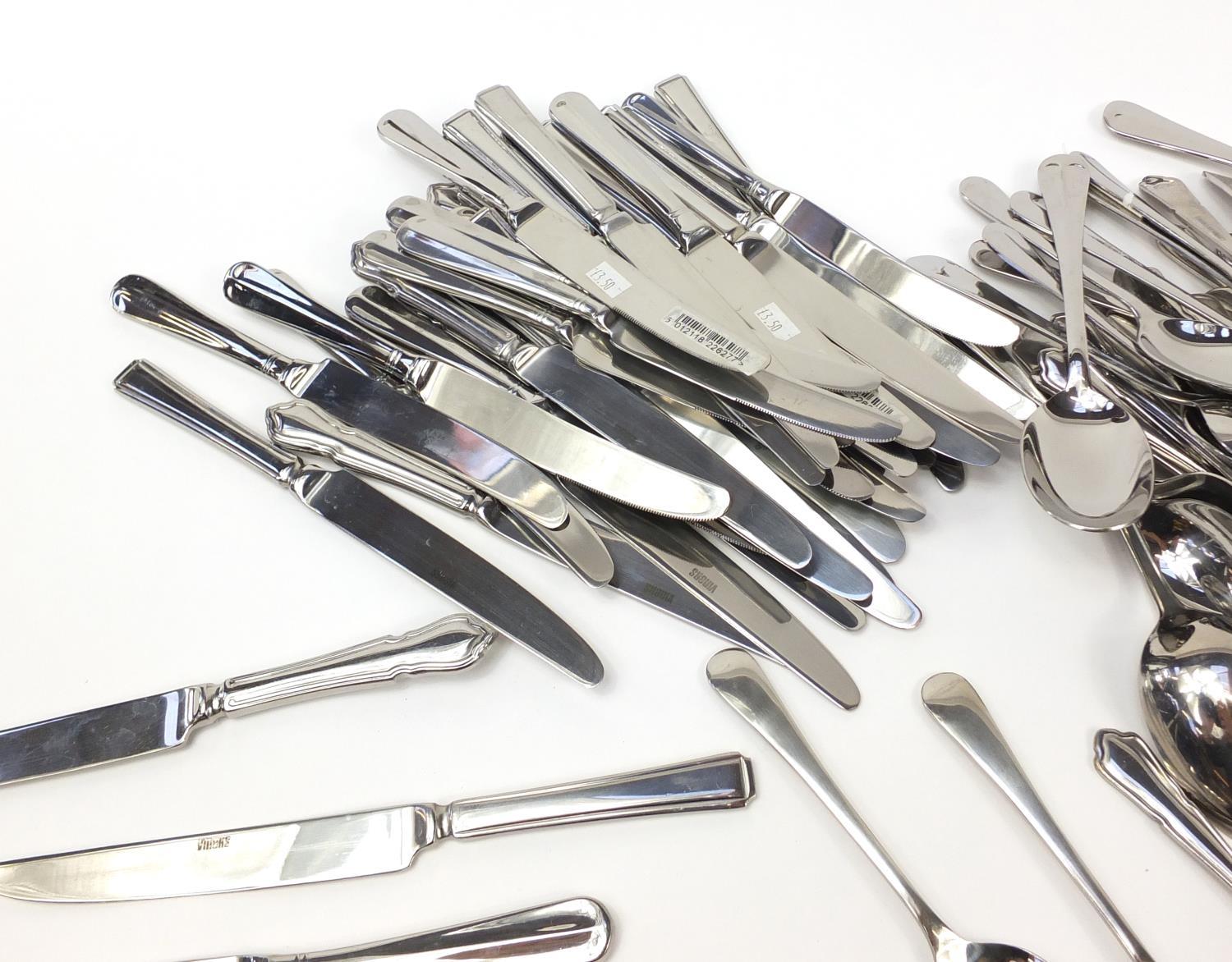Large selection of as new stainless steel cutlery : For Further Condition Reports Please Visit Our - Image 2 of 9