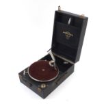 Vintage Columbia gramophone, model 109a, 42cm in length : For Further Condition Reports Please Visit
