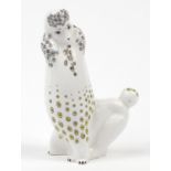 Foley bone china poodle, 17cm high : For Further Condition Reports Please Visit Our Website, Updated