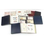 World stamps and first day covers arranged in albums including Royal Mail special stamps : For