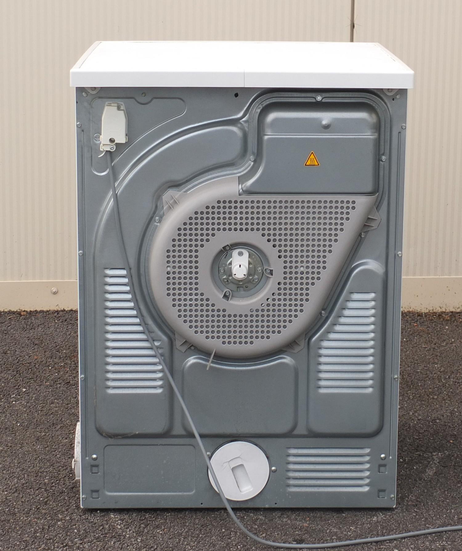 Zanussi 7kg sensor dryer, 85cm high : For Further Condition Reports Please Visit Our Website, - Image 3 of 3