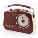 Retro Cooper's radio, 32cm wide : For Further Condition Reports Please Visit Our Website, Updated