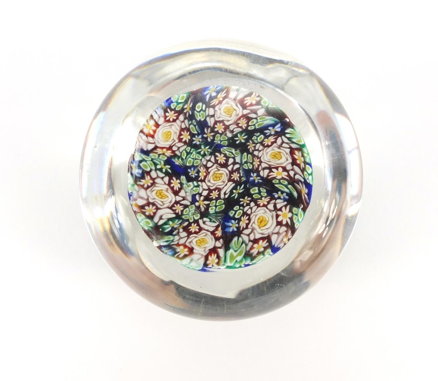 Millefiori glass paperweight, 5cm in diameter : For Further Condition Reports Please Visit Our - Image 6 of 6