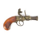 19th century style decorative pocket pistol, 16.5cm in length : For Further Condition Reports Please