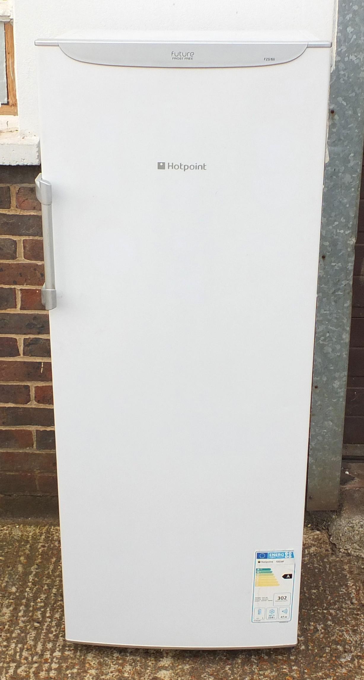 Hotpoint tall freezer, 155cm high : For Further Condition Reports Please Visit Our Website, - Image 2 of 5