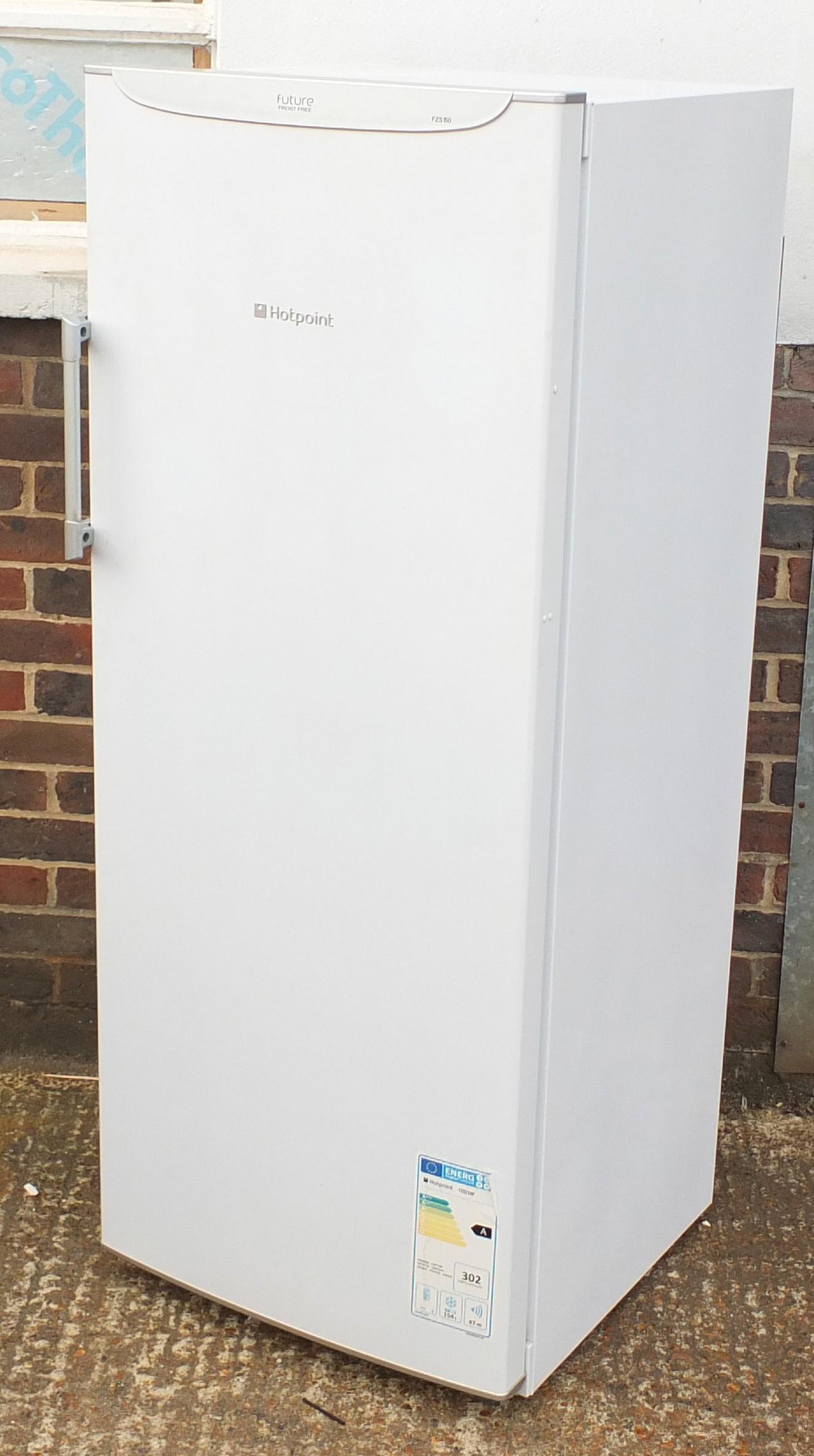 Hotpoint tall freezer, 155cm high : For Further Condition Reports Please Visit Our Website,