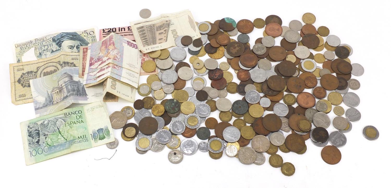 Collection of British and world coinage and bank notes : For Further Condition Reports Please