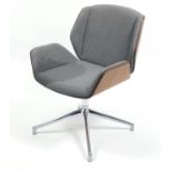 Boss design low back Kruze lounge chair, 84cm high, retail price ?1489.00 : For Further Condition