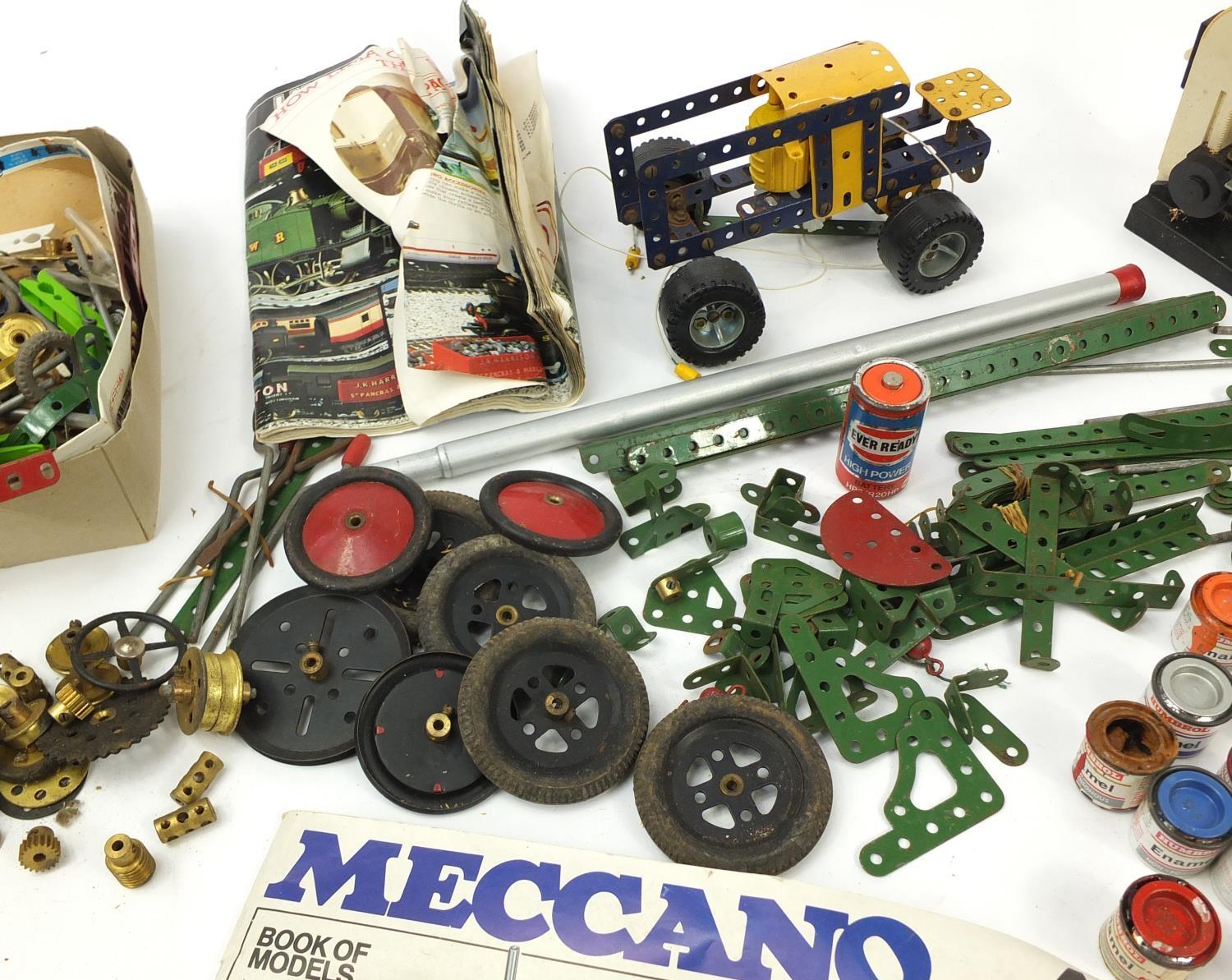 Collection of vintage Meccano : For Further Condition Reports Please Visit Our Website, Updated - Image 8 of 9