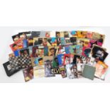 Elvis Presley vinyl LP's and memorabilia including fridge magnets : For Further Condition Reports