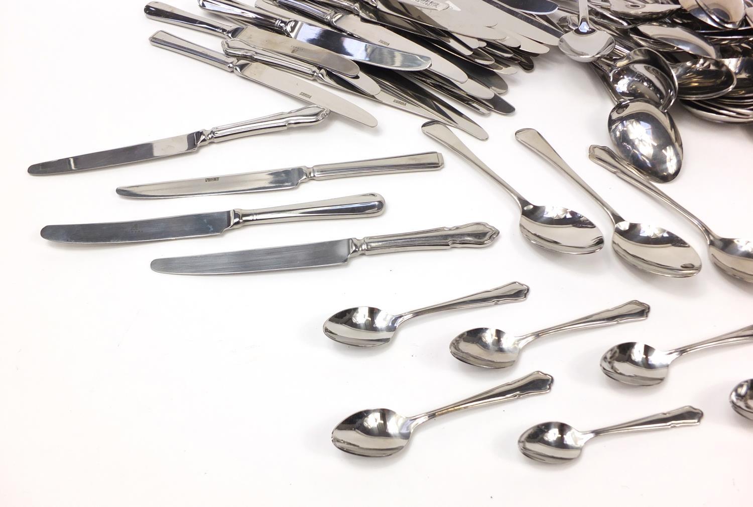 Large selection of as new stainless steel cutlery : For Further Condition Reports Please Visit Our - Image 8 of 9