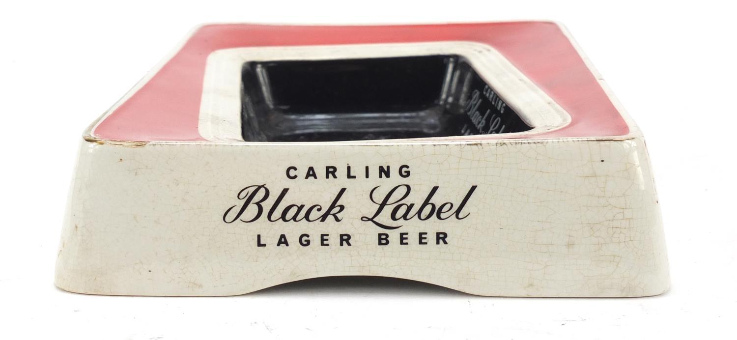 Gresley ware Carling Black Label advertising dish by TG Green, 22.5cm wide : For Further Condition - Image 5 of 8