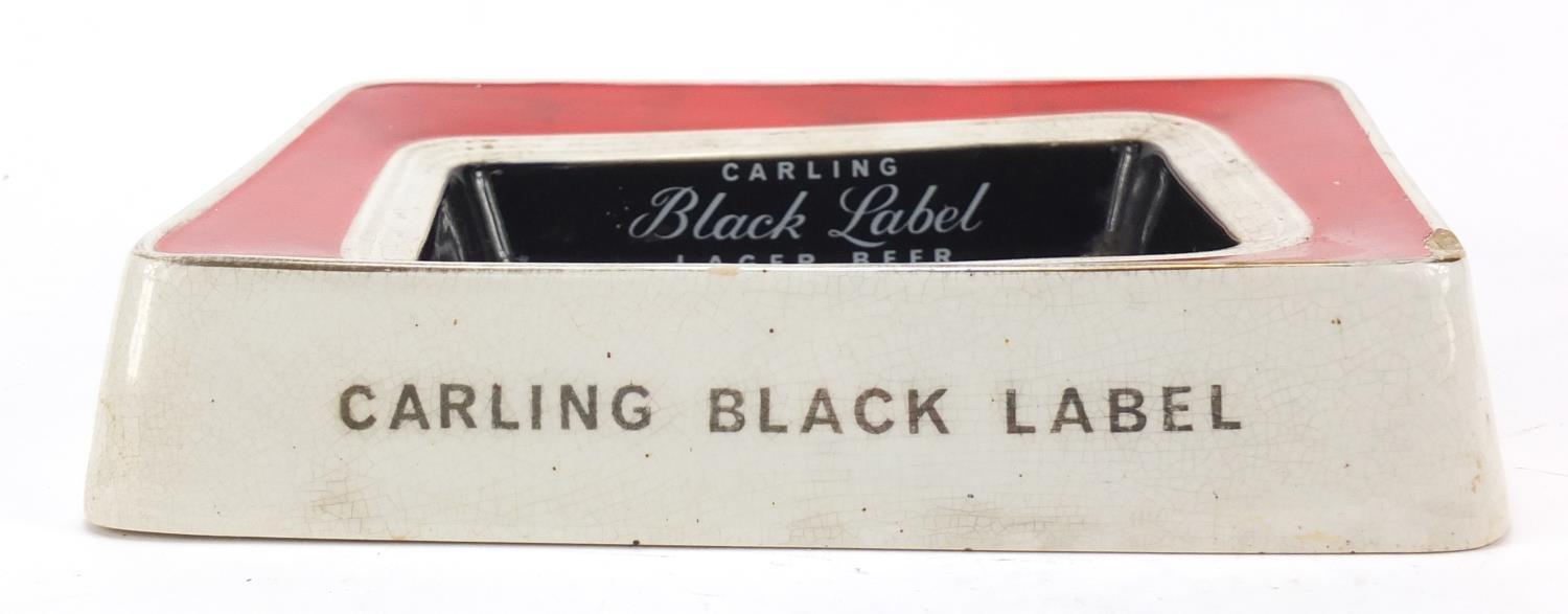 Gresley ware Carling Black Label advertising dish by TG Green, 22.5cm wide : For Further Condition - Image 4 of 8