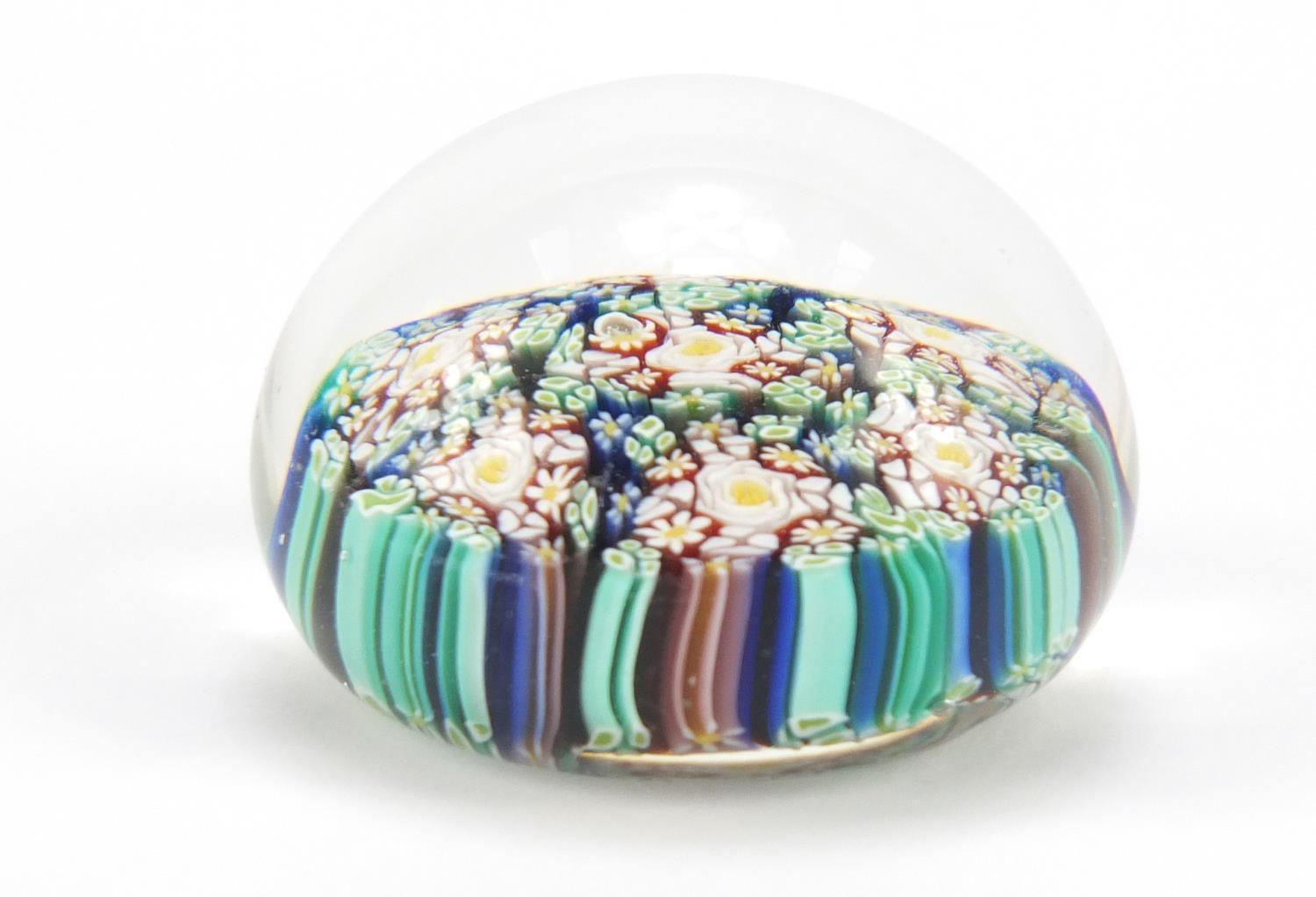 Millefiori glass paperweight, 5cm in diameter : For Further Condition Reports Please Visit Our - Image 4 of 6
