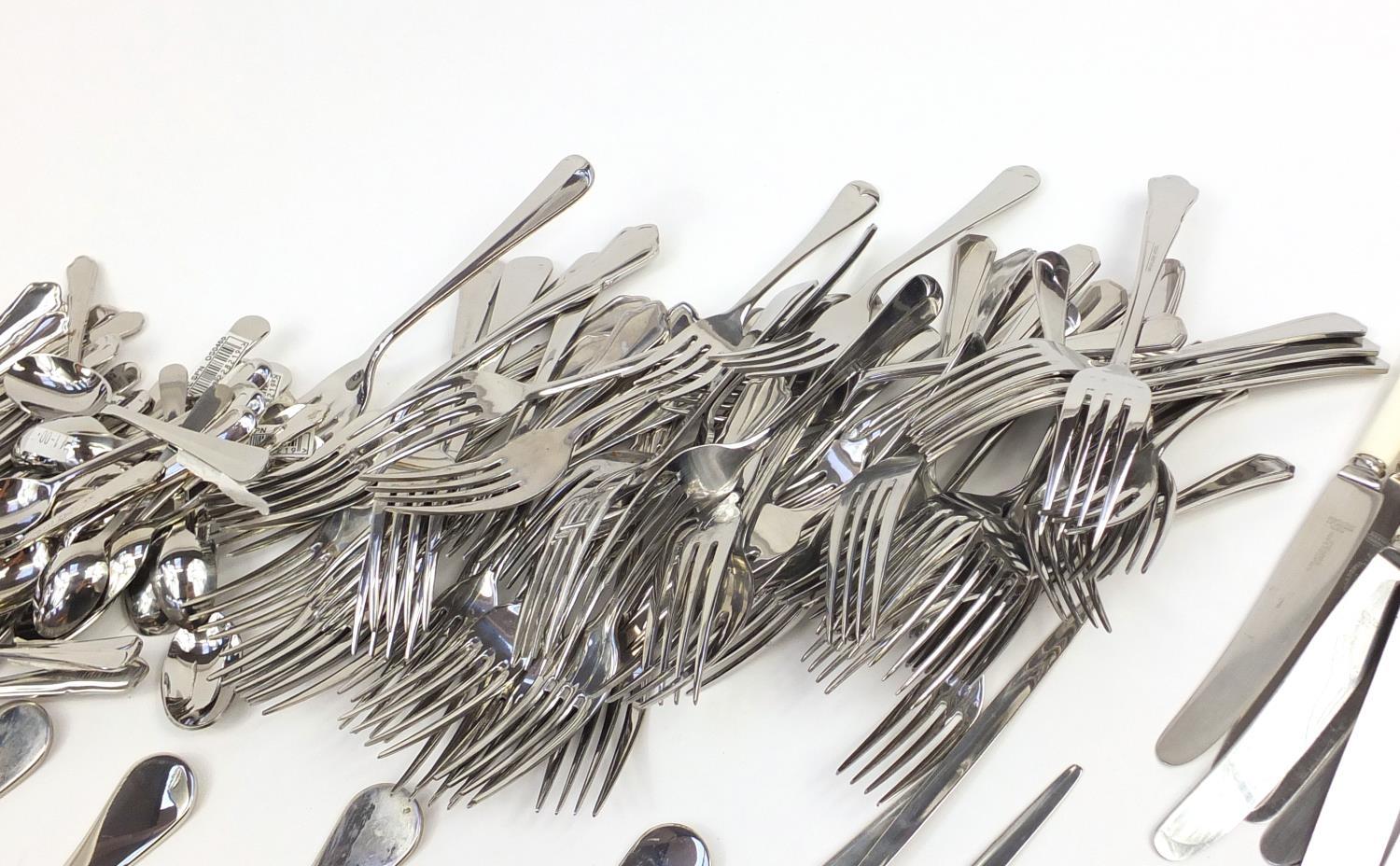 Large selection of as new stainless steel cutlery : For Further Condition Reports Please Visit Our - Image 4 of 9