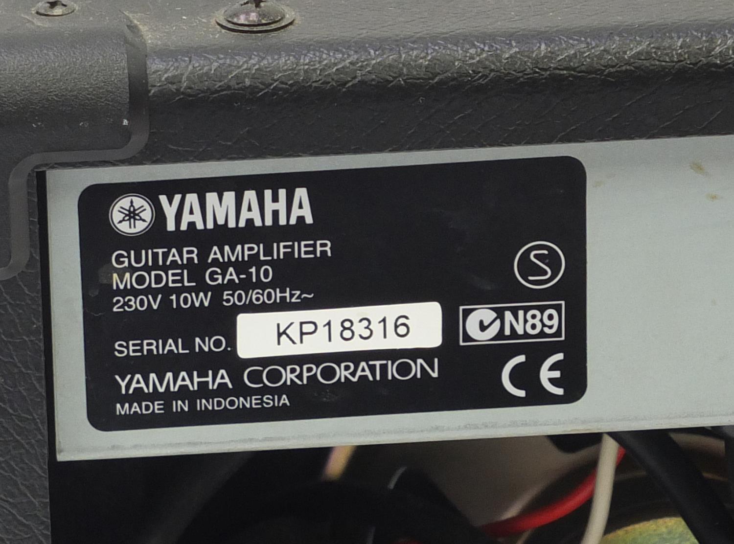 Yamaha ERG121C electric guitar with amplifier, 98cm in length : For Further Condition Reports Please - Image 4 of 13