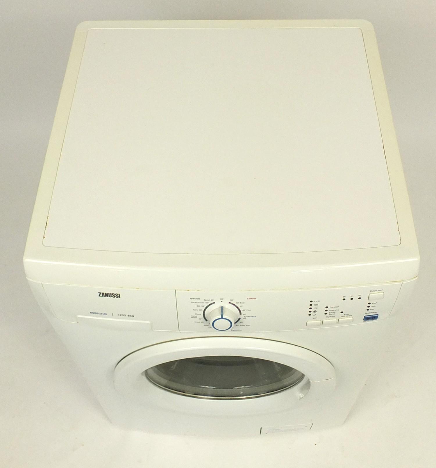 Zanussi Essential 1200 6kg washing machine : For Further Condition Reports Please Visit Our Website, - Image 3 of 4