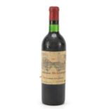 Bottle of 1967 Chateau St. Georges Saint Emilion red wine : For Further Condition Reports Please