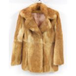 French rabbit fur jacket, 80cm in length : For Further Condition Reports Please Visit Our Website,