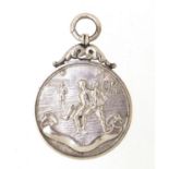 Silver football sports jewel, 3cm in diameter, 12.8g : For Further Condition Reports Please Visit