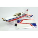 Large petrol remote control aeroplane, the wingspan approximately 210cm : For Further Condition