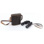Pair of Lieberman & Gortz 20X binoculars with leather case : For Further Condition Reports Please