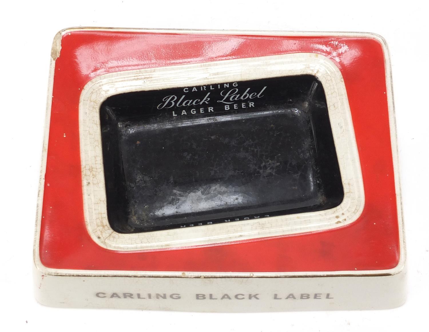 Gresley ware Carling Black Label advertising dish by TG Green, 22.5cm wide : For Further Condition - Image 6 of 8