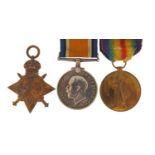 British military World War I pair and a 1914-18 star, the pair awarded to J.32226.E.J.SCOTT.ORD.R.N.