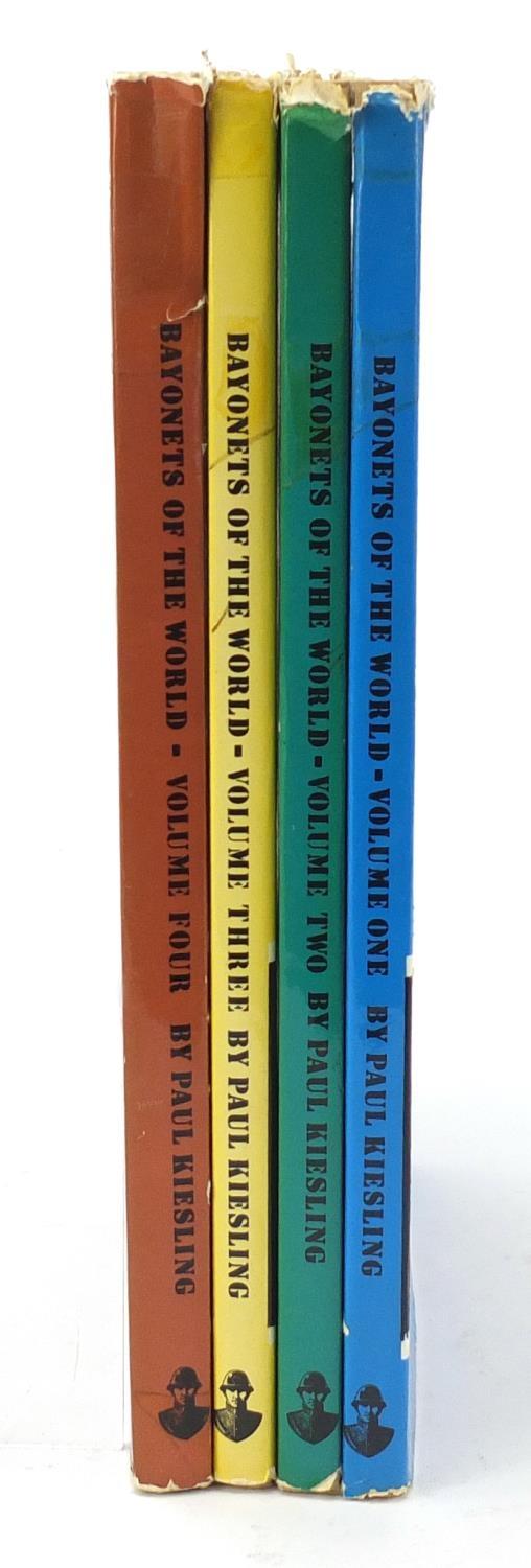 Bayonets of the World by Paul Kiesling, four hardback books with dust covers, volumes I, 2, 3 and 4 - Image 2 of 5