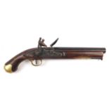 19th century style decorative flintlock pistol, 39.5cm in length