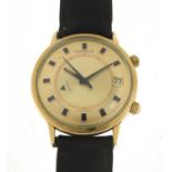 Jaeger LeCoultre, rare gentlemen's Memovox automatic alarm wristwatch, the case numbered 1280997,