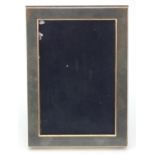 Carrs, rectangular silver easel photo frame, Birmingham 2004, 18cm x 13cm