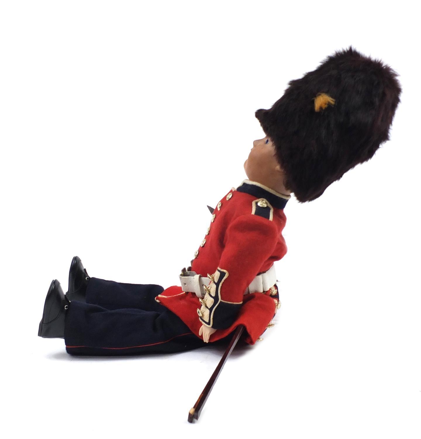 Simon & Halbig bisque headed Beefeater doll, 71cm high - Image 4 of 6