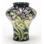 Emma Bossons for Moorcroft, pottery vase hand painted in the Isis pattern, dated 2003, 13.5cm high