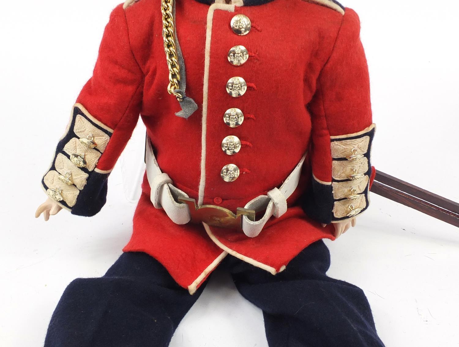 Simon & Halbig bisque headed Beefeater doll, 71cm high - Image 3 of 6