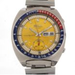 Seiko Pepsi 6139-6000, vintage gentlemen's chronograph automatic wristwatch with day/date dial, 41mm