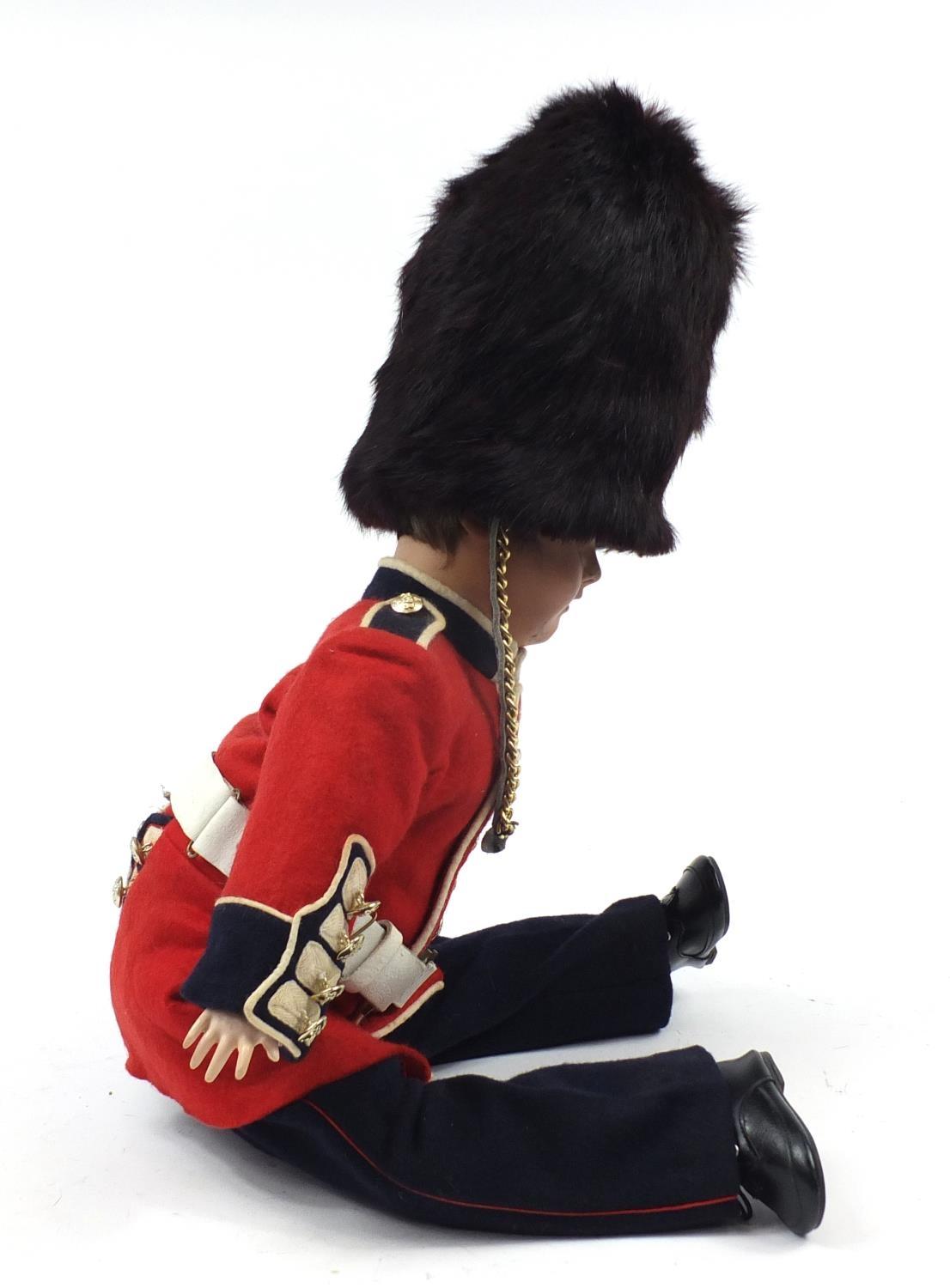Simon & Halbig bisque headed Beefeater doll, 71cm high - Image 6 of 6