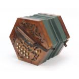 19th century 21 button concertina