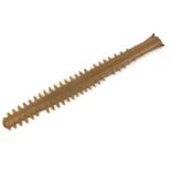 Taxidermy interest sawfish bill, 77cm in length