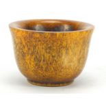 Chinese tea bowl, four figure character marks to the base, 6.5cm high