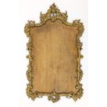 Large ornate gilt metal frame, 101cm high x 61cm wide