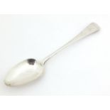George IV silver tablespoon, IH London 1824, 22.5cm in length, 56.0g