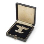 German military interest 1939 First Class bar to the Iron Cross housed in a fitted case, PROVENANCE: