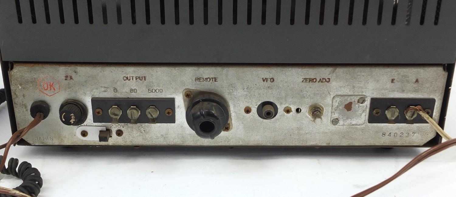 Trio Communications receiver model JR-5085, 33cm wide - Image 6 of 11