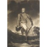 Field Marshal Duke of Wellington KGKB, early 19th century military interest engraving published 1814